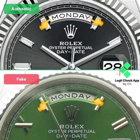 fake rolex date|Rolex day date look alike.